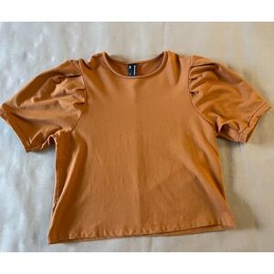 Hering Shirt Women's Size Large Brown Brazilian Brand Brasil